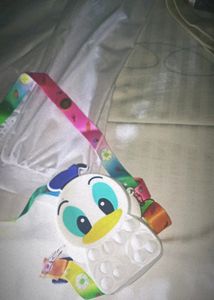 ⊹ ࣪Donald Duck Pop-it Bagּ ֶָ֢.