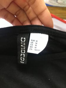 H&amp;M Gathered Jersey Top