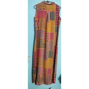 Sleeveless Shirt dress