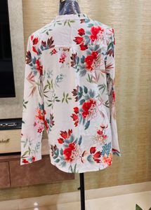 Floral Print Shirt Regular Fit
