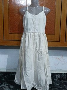 Office White Maxi Dress