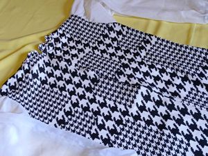 Houndstooth Midi Dress