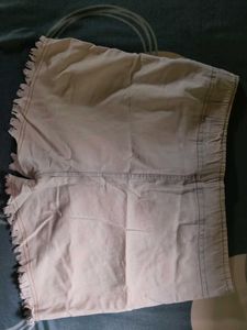 Butterfly Denim Shorts