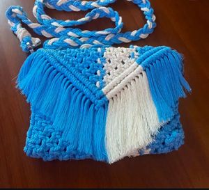 Handmade Macrame Sling Bag