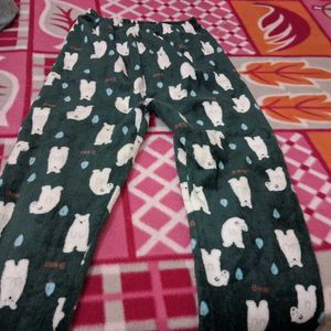 Bear Print Lounge Pants