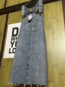 Blue Xl Denim Dungree