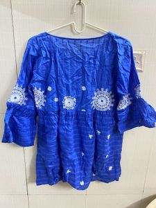 Short Blue Tunic