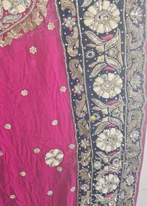 handwork navy blue Lehenga Choli