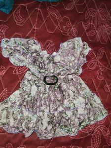 Floral Mini Dress