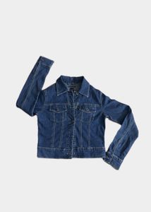 blue denim jacket