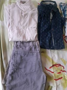 2 Men&#39;s Shirts And Pant