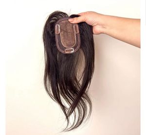 Hair Topper with bangs (100% natural human)