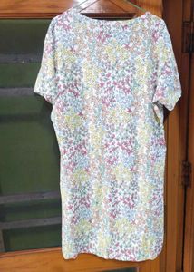 Floral Print Mini Dress