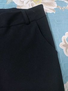 Black Straight Leg Pants