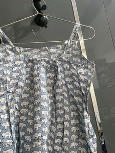 Cute Elephant Print Top