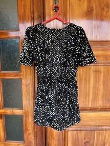 Black Sequence Dress