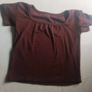 Brown Tank Top