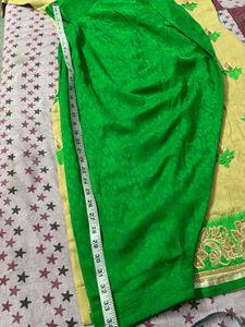 Green Embroidery Suit