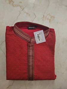 Elegant Red Kurta