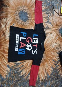 Boys 'Let's Play Football' Tee