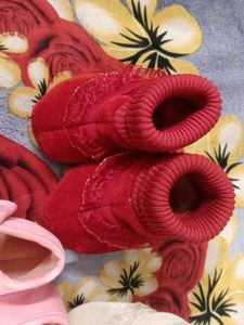 🤩Velvet Baby Boots