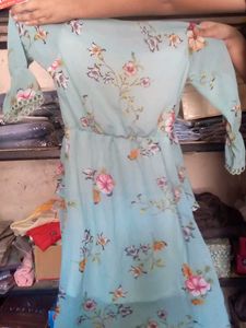 A LINE MEEDY DRESS FOR GIRLS