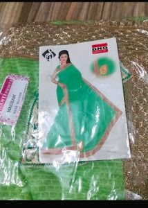 Beautiful Saree Best For Function Attached Blouse