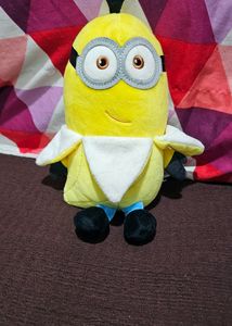 Banana minion plush