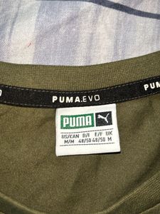 Puma Olive Green T-shirt