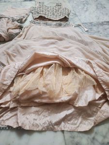 lengha blouse with jacket