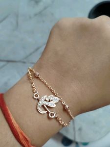 Rose Gold Mor Pankh Bracelet