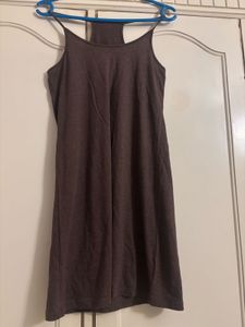 Casual Brown Mini Dress