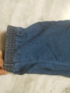 Blue Joggers Jeans By Bare Denim