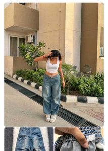 H&M Denim Baggy Jeans.