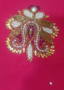 heavy party saree