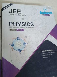 Complete Aakash Book Set 11( All Targets, Topics)
