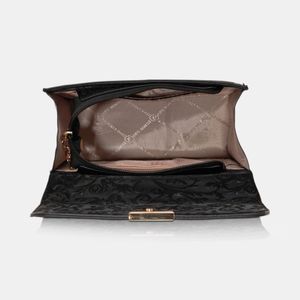 Black &amp; Gold Chain Handbag