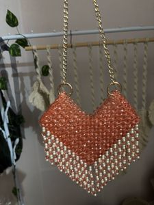 Beaded Fringe Bag