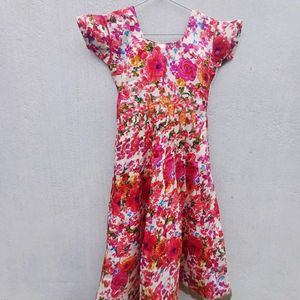 Floral Print Kurta