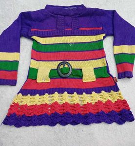 Woolen Frock3,4 Year