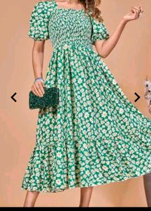 Meemee Disposable Breast Pad Plus Green Dress