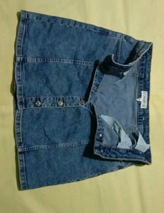 Denim Skirt Size L, Mango. Price Drop!