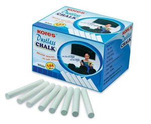 Kores Dustless Chalk - 144 Pieces