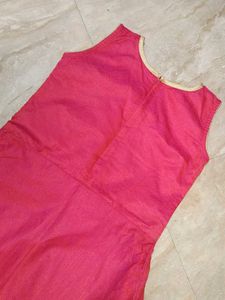 Pink Embroidered Top