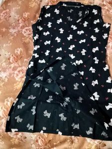 Set of 2 Black Longline Kurta