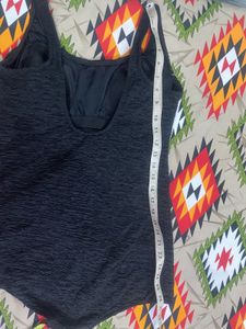 62108. Black One Piece Swimsuit