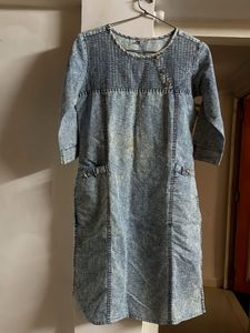 Denim Style kurti dress