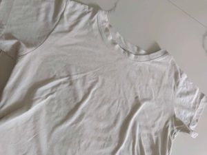 White Casual T Shirt