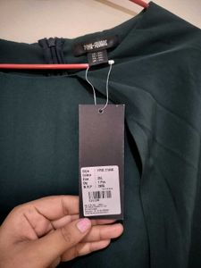 Elegant Dark Green Jumpsuit