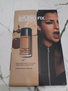 Mac Studio Fix Foundation Samples